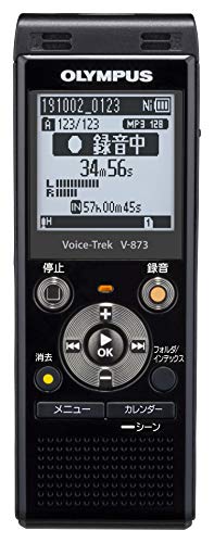 OM SYSTEM/オリンパス オリンパス OLYMPUS ステレオICレコーダー microsd Voice Trek V-873 ブラック OM SYSTEM/オリンパス オリンパス OLYMPUS ステレオICレコーダー microsd Voice Trek V-873 ブラック