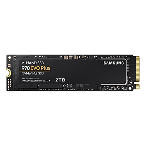 Samsung 970 EVO Plus 2TB PCIe (最大転送速度 3500MB/秒) NVMe M.2 (2280) 内蔵 SSD M