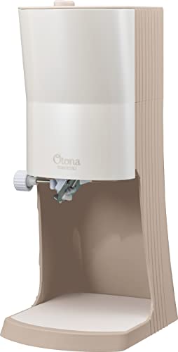 ドウシシャ(DOSHISHA) 【2023年新色】OTONA 電動ふわふわ とろ雪 かき氷器 | DTY-B3BR モカブラウン | 製氷カップ