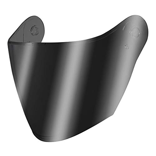 コミネ(KOMINE) バイク用 HK-172用 交換用シールド シルバーミラー Free UVカットシールド