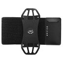 エレコム エクリアスポーツ ランニングスマホアームバンド 360度回転ホルダー ブラック HCF-RUNAB360BK(2)