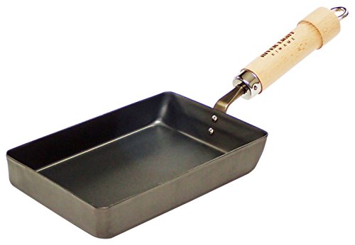 リバーライト 極JAPAN 鉄 たまご焼き フライパン 小 窒化鉄 窒化加工 IH対応 サビにくい 日本製 J1613