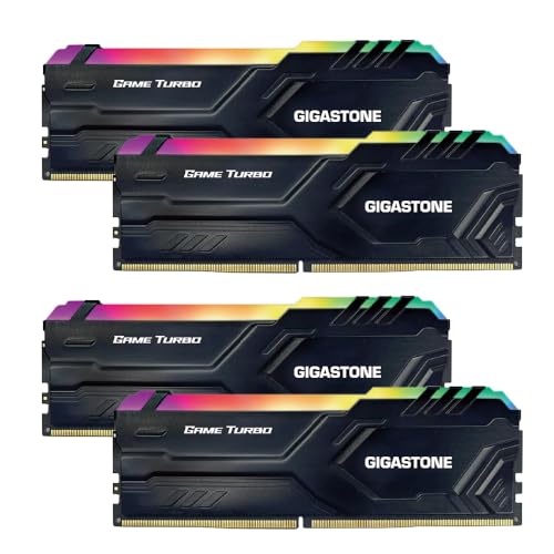 ��ȯ���� DDR4��GIGASTONE Game TURBO 16GBx4�� (64GB Kit) DDR4 3600MHz PC4-28800