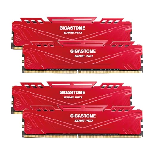 �ڥ��� DDR4��GIGASTONE Game PRO 16GBx4�� (64GB Kit) DDR4 3600MHz PC4-28800 C