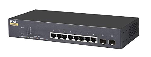 FXC Lite Smart PoE 8ポートタイプ（10/100/1000MPoE×8、1GSFP×2） NS2010VPEL