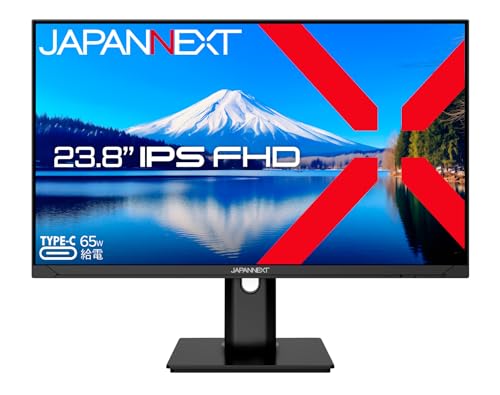 ・ブラック 23.8 JN-IPS238FHDR-C65W-HSP・23.8インチのIPSパネルを搭載、使いやすいフルHD解像度(1920 x 1080)に対応した液晶モニターです。上下左右178度に対応した高画質IPSパネルを搭載し、コン...
