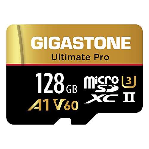 8GB〜 - 【5年データ回復保証】Gigastone マイクロsdカード 128GB Ultimate Pro MicroSD 128GB カメラSDカード