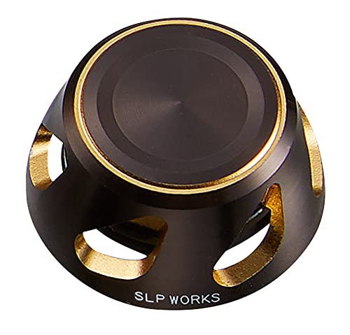 Boat Fishing - ダイワslpワークス(Daiwa Slp Works) 22 SLPW スピニングハンドルキャップ S ブラック・ゴールド