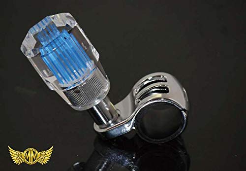 アクアライン ベアリング式 ハンドルスピンナー ブルー