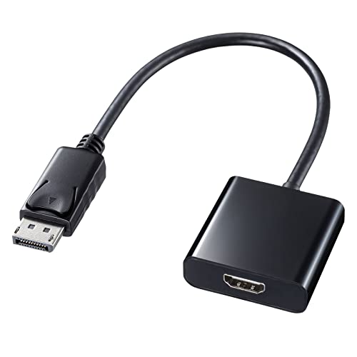 サンワサプライ(Sanwa Supply) DisplayPort-HDMI変換アダプタ AD-DPHD04 サンワサプライ(Sanwa Supply) DisplayPort-HDMI変換アダプタ AD-DPHD04