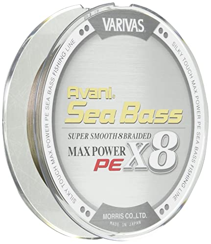 VARIVAS(バリバス) ライン アバニ シーバス PE マックス パワー X8 8本 150M 1号 20.2LB ステータスゴールド