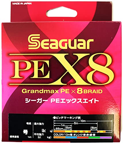 (Seaguar) 饤 PE饤  PE X8 PE饤 400m 5 78lb(35.4kg) ޥ