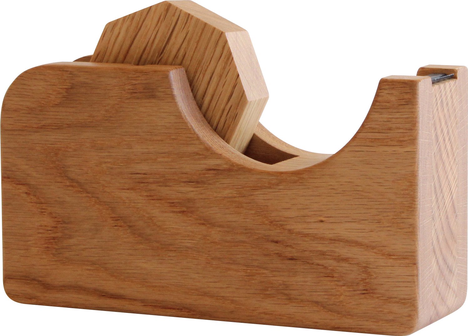 オークヴィレッジ テープカッター 大 ナチュラル 日本製 国産 天然木 無垢材 01010-10R