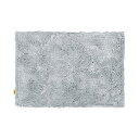 オカ(OKA) 乾度良好 Dナチュレ バスマット 約70×100cm グレー ( お風呂マット 大判 浴室 おしゃれ 洗面所 足ふきマット 抗菌