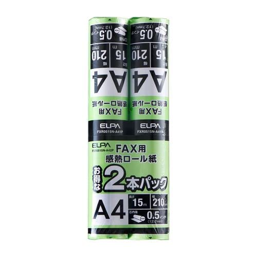 ブラック/-/FXR0515N-A42P・パッケージ個数:1・A4・長さ15m×幅210mm・芯内径:0.5インチ(12.7mm)・2本パック仕様 ・A4 ・長さ15m×幅210mm ・芯内径:0.5インチ(12.7mm) ・2本パック