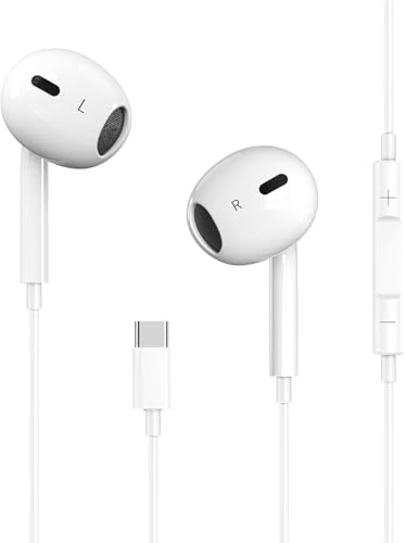 樂天商城 - イヤホン タイプc イヤホン【2025新版 iPhone15/16/17対応】 有線 純正 HiFi音質 クリア通話可能 イヤホンマイク 快適な