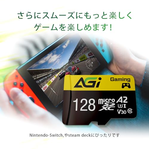 AGI 128GB MicroSDXC ���ꥫ���� Type C �����ɥ꡼�����դ� TF138 A2 U3 V30 4K C10(�ɤ߹��ߡ�