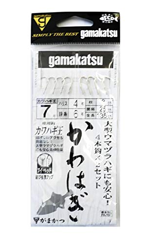 Rakuten - がまかつ(Gamakatsu) 船カワハギ4本仕掛 FK107 7-4.