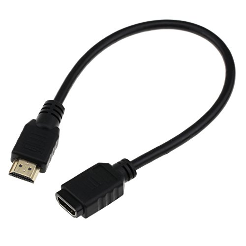 Turnwin HDMI 延長ケーブル ファイヤーTVスティックに対応 金メッキ 30CM (タイプAオス - タイプAメス)..