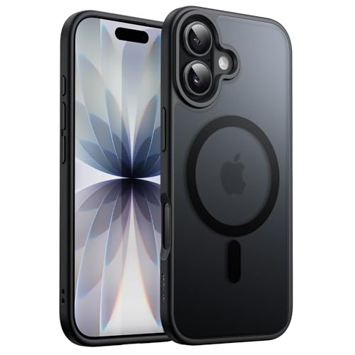 Rakuten - JETech iPhone 17 6.3インチ用 マグネットケース MagSafeに対応 半透明のマット背面 薄型 ミニマリスト 耐衝撃 フォン