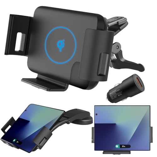 Other - DearHot 15W Qiワイヤレスカーチャージャーマウントホルダー Samsung Galaxy Z Fold7 Fold6 Fold5 F
