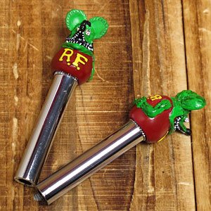 MOONEYES ��åȥե���(RAT FINK) �ɥ����å��Υ� 2�ĥ��å� ���꡼��DN-RAF322GR-MON