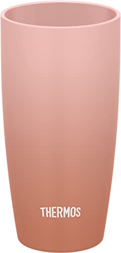 サーモス 真空断熱タンブラー 420ml ローズベージュ JDM-421 RBE