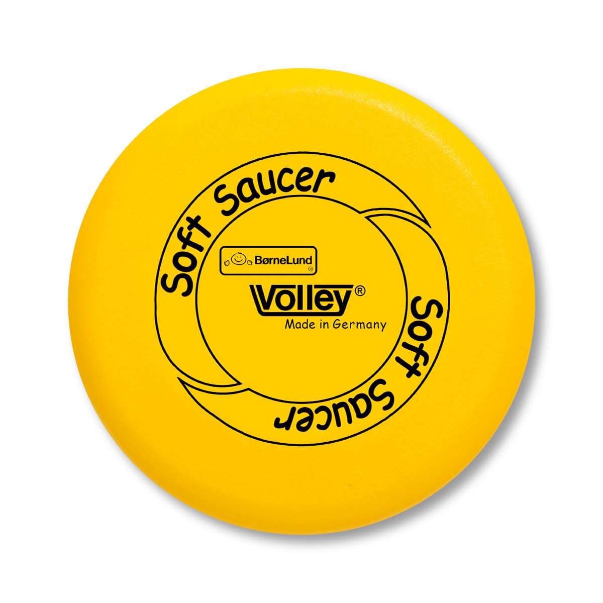 ソフトソーサー　 ボーネルンド ボリー (Volley) 【パッケージ付】ソフトソーサー(ハッピー・イエロー) 3歳頃 VO250/FBY-P