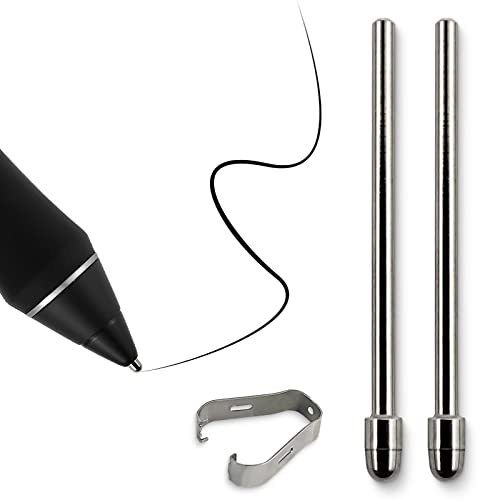 Accessories - 細字のペン先 チタン合金 Wacom Pro Pen 2に対応 摩耗なし ステンレス製のペン先の交換用 WACOM Cinitq 16 DTK1