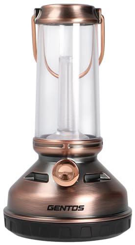 GENTOS(ジェントス) LED ランタン USB充電式 【明るさ300ルーメン/実用点灯8.5時間/耐塵/防滴】 専用充電池使用 エクスプロ