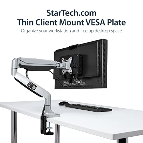 StarTech.com デスクトップ VESAマウント対応シンクライアントCPUホルダー ACCSMNT
