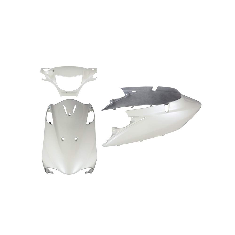 バイクパーツセンター(Bike Parts Center) 外装セット 3点セット ホワイト 白 カウル 塗装済み 純正タイプ スズキ アドレス