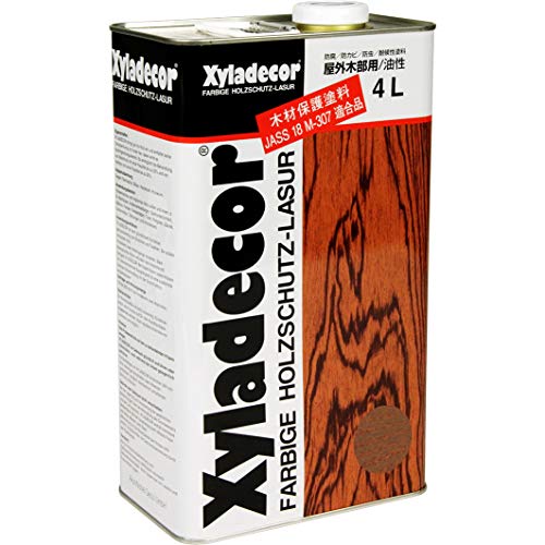 Xyladecor 大阪ガスケミカル(Osaka Gas Chemicals) 木部保護塗料 キシラデコール 4L #103 チーク