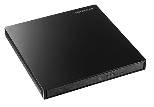 アイ・オー・データ ポータブルDVDドライブ DVRP-UT8C2K (USB3.1 Gen1 Type-C 対応/バスパワー駆動/ピアノブラッ