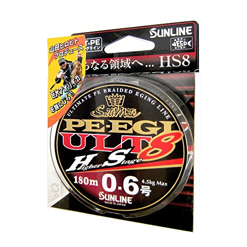 饤(SUNLINE) PE饤 ƥᥤ PE ULT HS8 180m 0.6 4.5kg 8 ۥ磻ȡԥ󥯡...