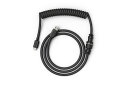 グロリアス(Glorious) Coiled Cable - Phantom Black (USB-C with Aviator Connect