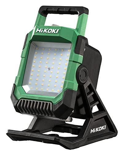 HiKOKI(ハイコーキ) 18V コードレス LED ワークライト 最大4 000lm ダイヤル式調光機能付き 蓄電池・充..