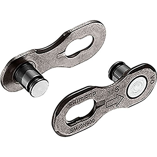 2個入りシルバー/11 speed/ 2 pack/SMCN90011・Style:2個入り・パッケージ個数:1・シマノ(SHIMANO) SM-CN900-11 11S用 クイックリンク （2個入り） ISMCN90011Aシマノ(SHIMANO) SM-CN900-11 11S用 クイックリンク （2個入り） ISMCN90011A
