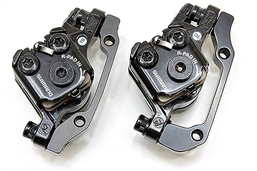 シマノ SHIMANO 軽量 高性能 ワイヤ式 ディスクブレーキ BR-M375 ローター無 前後...