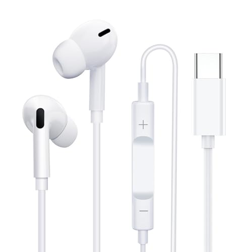 樂天商城 - イヤホン ヘッドホン Type-C 音量調節 通話対応 リモコン付き マイク付き HiFi 音量調整可 Type Cインターフェーススマホに対応
