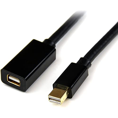 ・ブラック 6 Feet MDPEXT6・Mini DisplayPort v1.2ケーブル：4K x 2Kビデオ（3840x2400p 60Hz）、21.6Gbps帯域、HBR2、8Chオーディオ、マルチストリームトランスポート（MST）、オーディオチャンネルを正確に同期するGTC、3Dステレオ（2560x1600p 120Hz）に対応。・互換性に関する注意：本製品はThunderboltケーブルではないため、ドッキングステーション、ディスプレイ、外付けケースなどのThunderbolt周辺機器には対応しません。但し、Thunderbolt 2対応ノートパソコンとMini-DisplayPortモニターの接続は可能です。・信頼性の高い設計：柔軟なPVCストレインリリーフを備えた耐久性のあるABSコネクターと被覆材は、折り曲げや過酷な使用によるほつれや損傷を防止。メタルコネクター内部構造によるEMIシールド・高品質構造：金めっきコネクターと30 AWGケーブルで信号の完全性と安定性を保持。両面銅箔のEMIシールドで高品質ビデオと音声を実現。DP1.1と下位互換・仕様Mini DisplayPort機器間の接続距離を1.8m延長するMini DisplayPort 1.2延長ケーブル。 (デバイスを自由に配置) このケーブルは、周辺機器をより自由に配置できるソリューションを提供します。Mini DisplayPort対応機器(Microsoft Surface Pro 4/Surface Book/MacBook/MacBook Pro/MacBook Airなど)を、Apple製LED Cinema Displayその他のMini DisplayPortモニタと接続することができます。 標準のMini DisplayPort ケーブルを使用して本製品とタブレットまたはノートパソコンを接続し、延長ケーブルをMini DisplayPortモニタに接続します。 (驚きの画質を提供) このケーブルは、21.6 Gbpsの最大HBR2帯域幅と最大4K2K (3840 x 2160) @ 60Hzの高解像度に対応しています。マルチストリーム(MST)サポートにより複数モニタのデイジーチェーンに対応し、オプションでオーディオサポートも提供しています。 本製品は、StarTech.comの全使用期間保証により信頼性が保証されており、HDCPとDPCP性能によってデジタル保護されたコンテンツを正しく表示することができます。 (注意:) 最新ノートパソコンおよびデスクトップパソコン(例:Apple) の多くは、Thunderbolt ポートのみ搭載しています。当社のMini DisplayPortケーブルは、Thunderbolt ポートに接続できるため、既存のMini DP対応ディスプレイに接続できます。