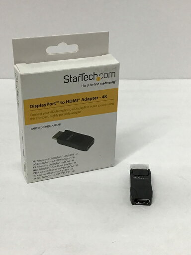 StarTech.com DisplayPort - HDMI 変換アダプタ 4K対応 DP2HD4KADAP StarTech.com DisplayPort - HDMI 変換アダプタ 4K対応 DP2HD4KADAP