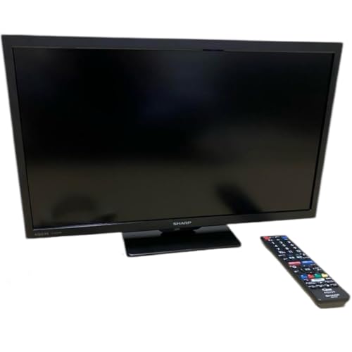 シャープ 22V型 液晶 テレビ AQUOS 2T-C22DE-B フルハイビジョン 外付けHDD裏番組録画対応 2021年モデル ブラック