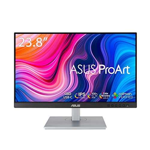 ASUS ProArt PA247CV 23.8インチ/3年間無輝点交換保証/IPS/フルHD 1920x1080/USB-C/100% sRG ASUS ProArt PA247CV 23.8インチ/3年間無輝点交換保証/IPS/フルHD 1920x1080/USB-C/100% sRG