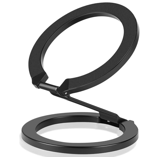 Aogarso magsafe スタンドリング 対応 スマホリング マグネット 携帯 薄型 [360°回転 ] 落下防止 指輪..