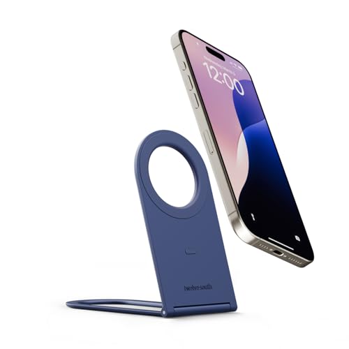Twelve South Curve Nano ポータブル折りたたみ式マグネットスタンド Qi2対応スマートフォン MagSafe対応iPhon