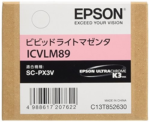 樂天商城 - エプソン EPSON 純正インクカートリッジ ICVLM89 ビビットライトマゼンタ