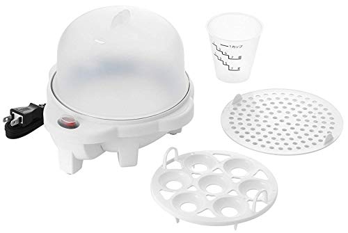 丸山技研 プチ・プレジール 電気ゆでたまご器(目皿付)ホワイト PDY-30 丸山技研 プチ・プレジール 電気ゆでたまご器(目皿付)ホワイト PDY-30
