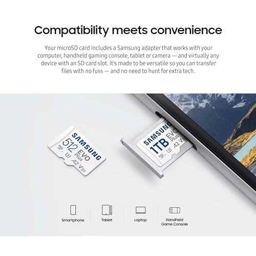 Samsung EVO Plus microSDメモリーカード + アダプター 128GB microSDXC 速度最大160MB/秒 UHS-