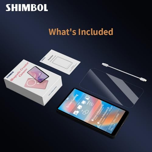 Shimbol CP5 Ultra �֥�å����磻��쥹���� Vlog ����ե�����˥��������꡼��5����� FHD ���å������꡼�󡢥磻��